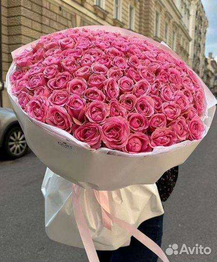 Букет с розами. 51 101 Роза