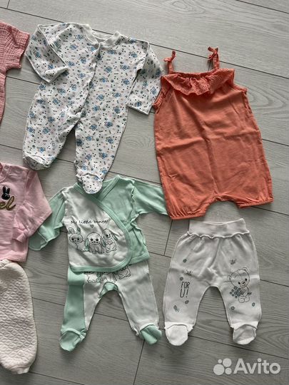 Пакет вещей для девочки