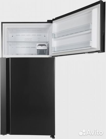 Холодильник Hitachi R-V660PUC7-1 BBK 2-хкамерн. черный бриллиант инвертер