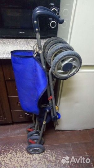 Прогулочная коляска трость бу