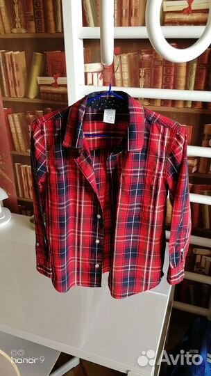 Рубашка lindex 128р