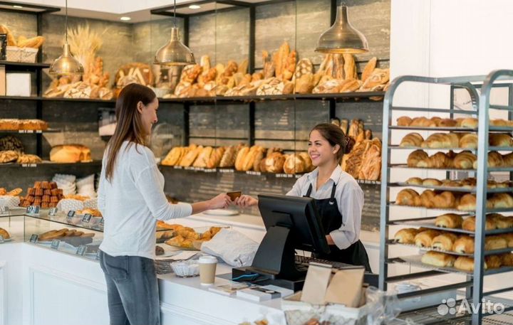 Продавец бариста в кафе пекарню 15 смен 2/2