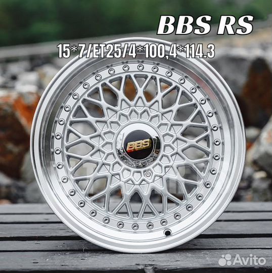 NEW Комплект дисков BBS RS R15x8 4x100/4x114.3