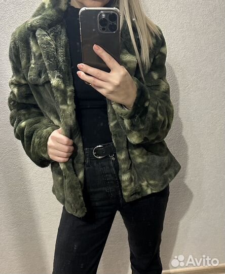 Эко шуба guess