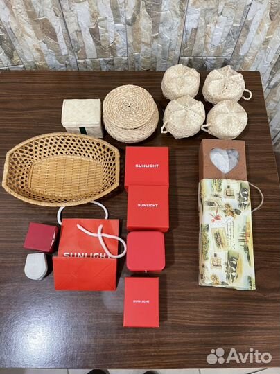 Корзинки, коробки для упаковки подарков