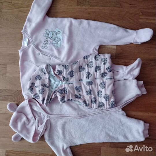 Вещи на девочку 6 месяцев