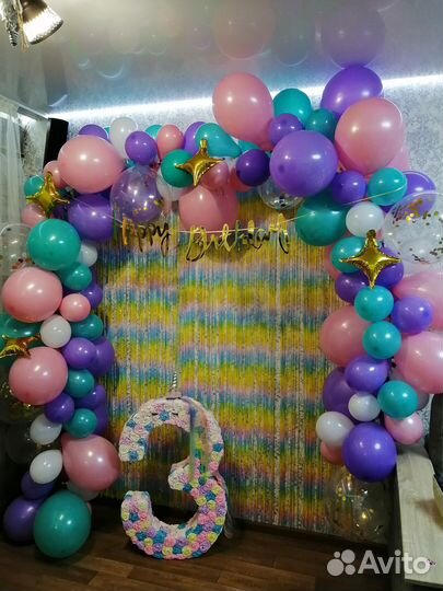 Цифра 3 на день рождения