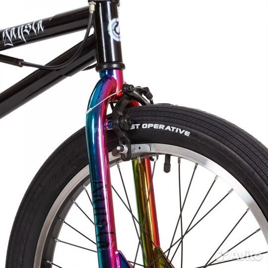 Велосипед BMX Stinger Gansta гироротор хромолибден