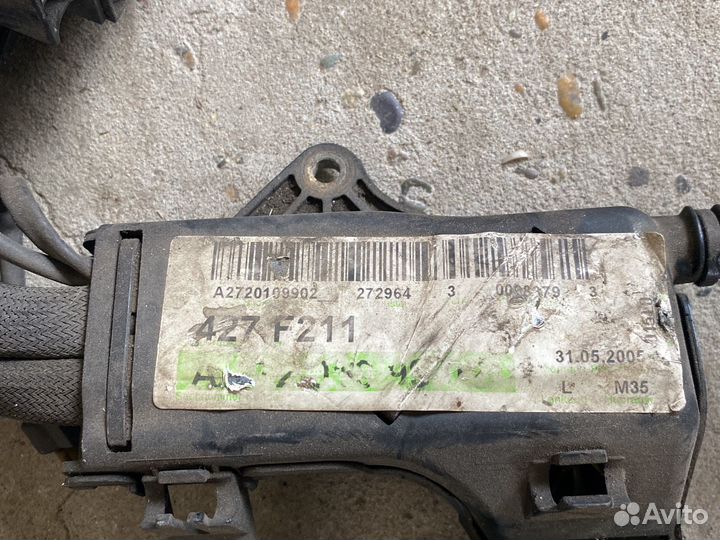 Моторная коса Мерседес W211 Е350 м272