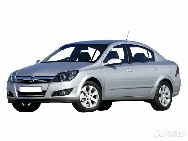 Полотно зеркала opel astra H 04-14 LH асферическое с обогревом