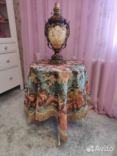 Антикварная скатерть покрывало ковер