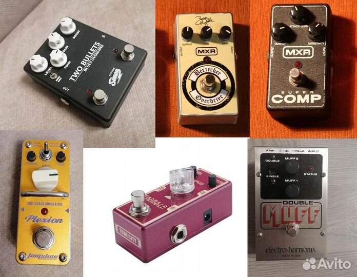 Гитарные педальки и процессор