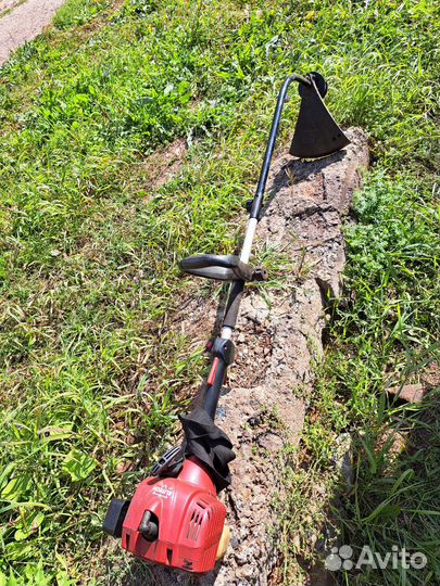 Триммер бензиновый бу elitech