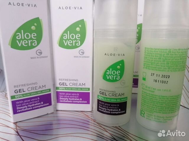 Крем-гель для лица Aloe Vera, Германия lr