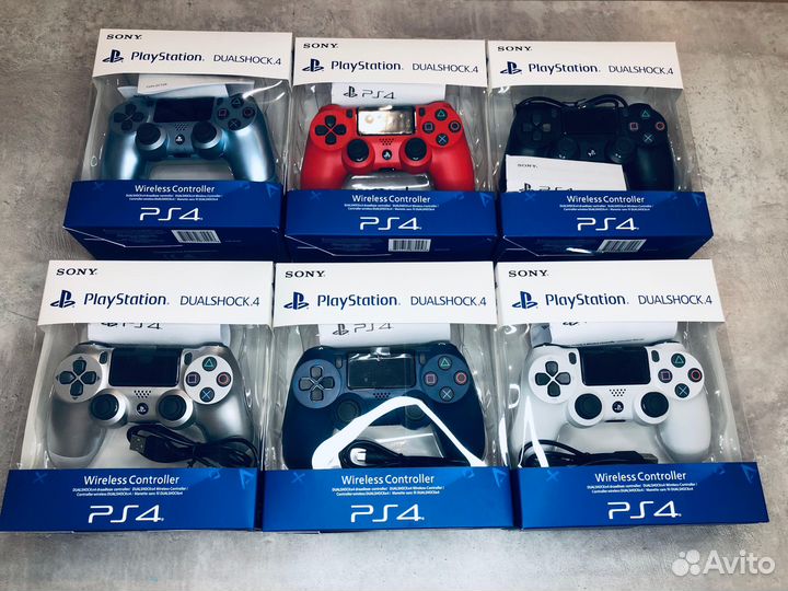 Джойстики Dualshock для PlayStation 4