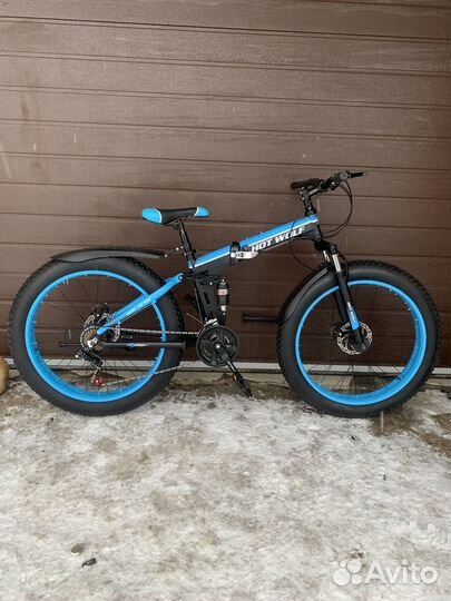Новый в Перми алюминиевый складной фэтбайк