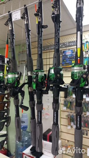 Удочка в сборе