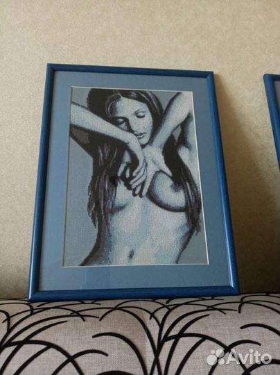 Картина вышитая крестом