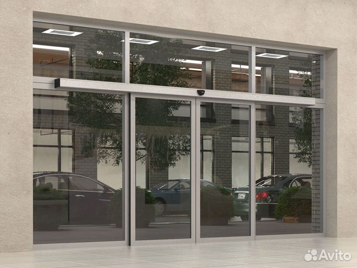 Автоматические раздвижные двери под ваш размер