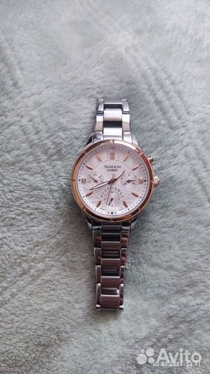 Часы женские casio sheen