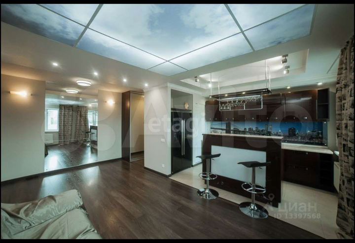 2-к. квартира, 65,2 м², 3/9 эт.