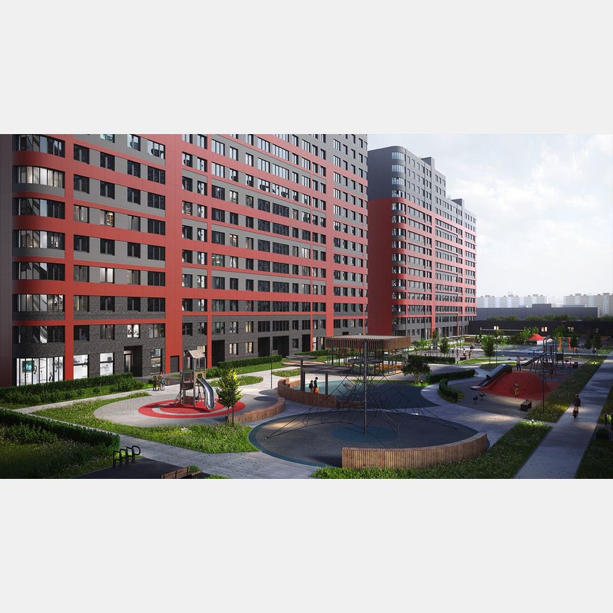 1-к. квартира, 36,9 м², 16/17 эт.