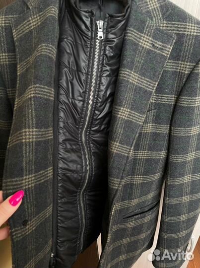 52размер Зимний пиджак-бушлат