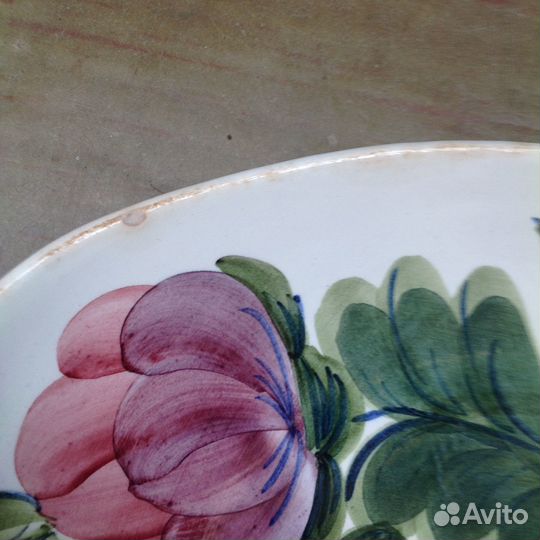 Блюдо зик конаково ручная роспись