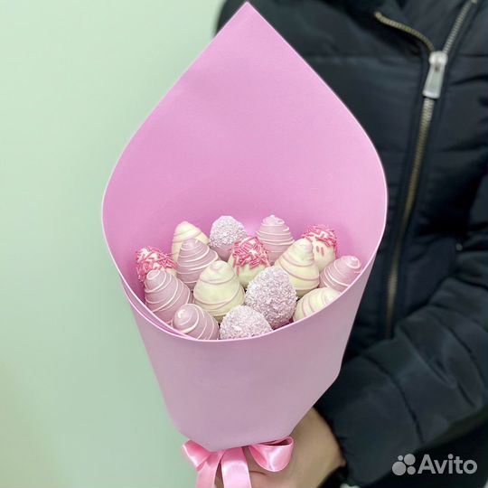 Букет из клубники/ съедобные букеты с доставкой