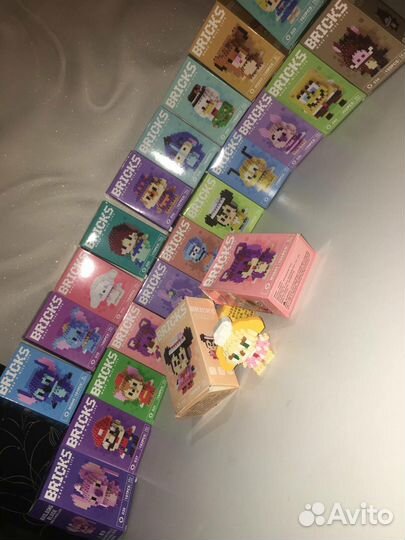 Игрушки 3Д из мини блоков