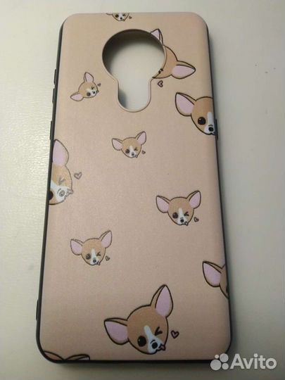 Чехол силиконовый для Nokia 5.3 с корги
