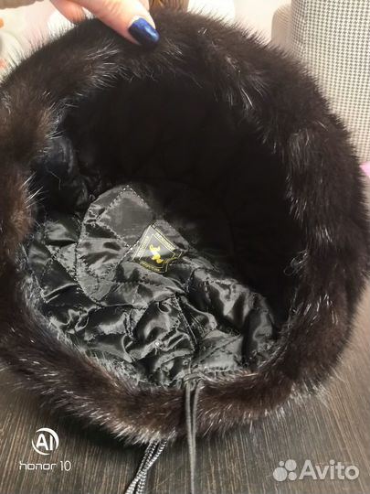 Шапка норковая