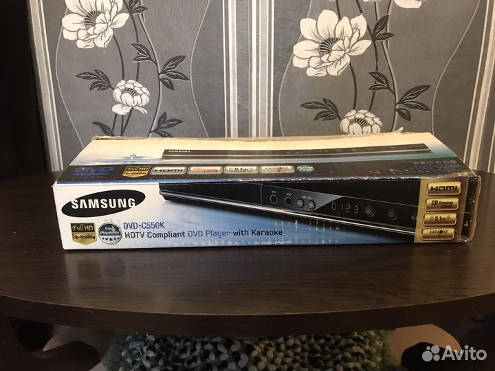 DVD проигрыватель samsung с караоке