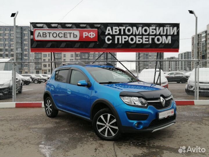 Renault Sandero Stepway 1.6 МТ, 2018, 100 500 км