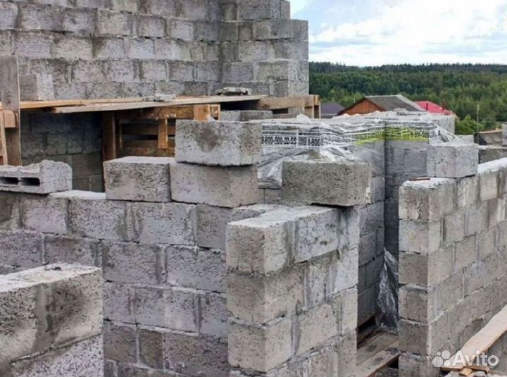 Блоки керамзитобетонные