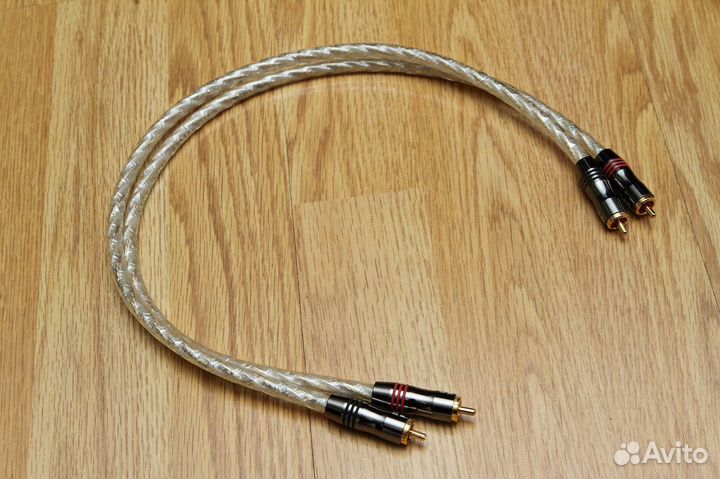 Межблочный QED qunex Silver Spiral 0,5м