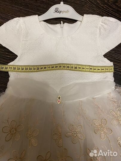 Нарядное платье для девочки размер 104
