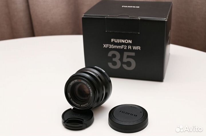 Объектив fujifilm fujinon XF35MM 2.0 WR