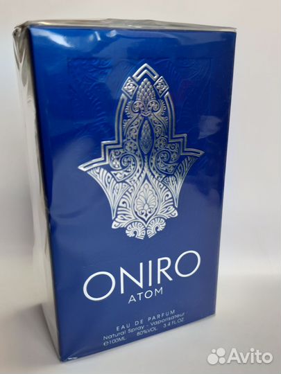 Арабские духи Oniro Atom - аналог Montblanc Legend