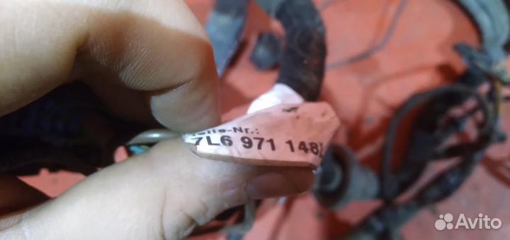 Фольксваген туарег проводка багажника