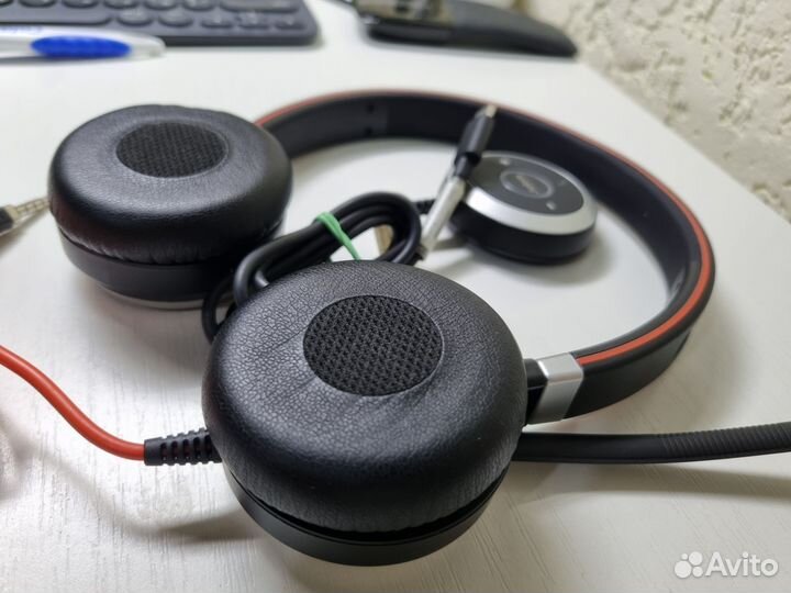 Гарнитура проводная Jabra evolve 40 MS, USB-C