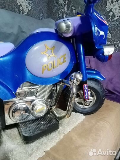 Детский мотоцикл на аккумуляторе бу