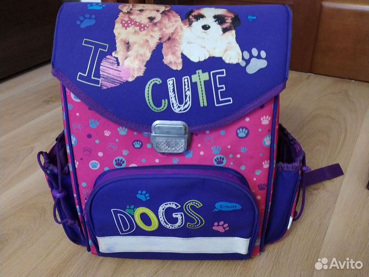 Ранец рюкзак школьный для девочки