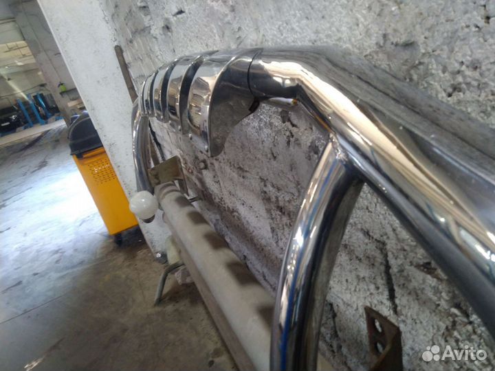 Защита заднего бампера Land Cruiser 200