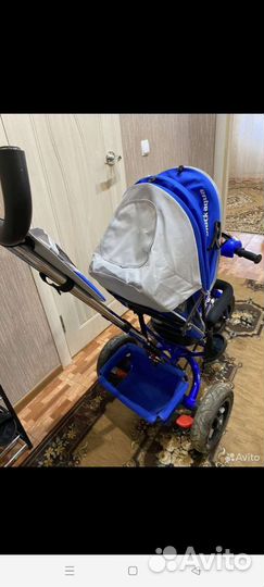 Трехколесный велосипед коляска