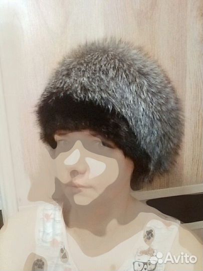 Шапка из чернобурки