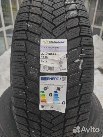 Michelin X-Ice Snow SUV 275/50 R22 115H