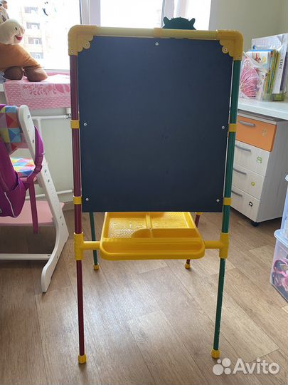 Мольберт для рисования детский двухсторонний