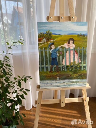 Картина маслом «Свидание»