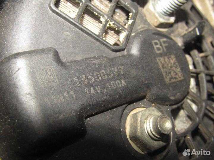 Генератор Chevrolet Cruze (2008 - 2012) 13500577